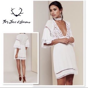 For Love and Lemons Carmine Mini Dress
